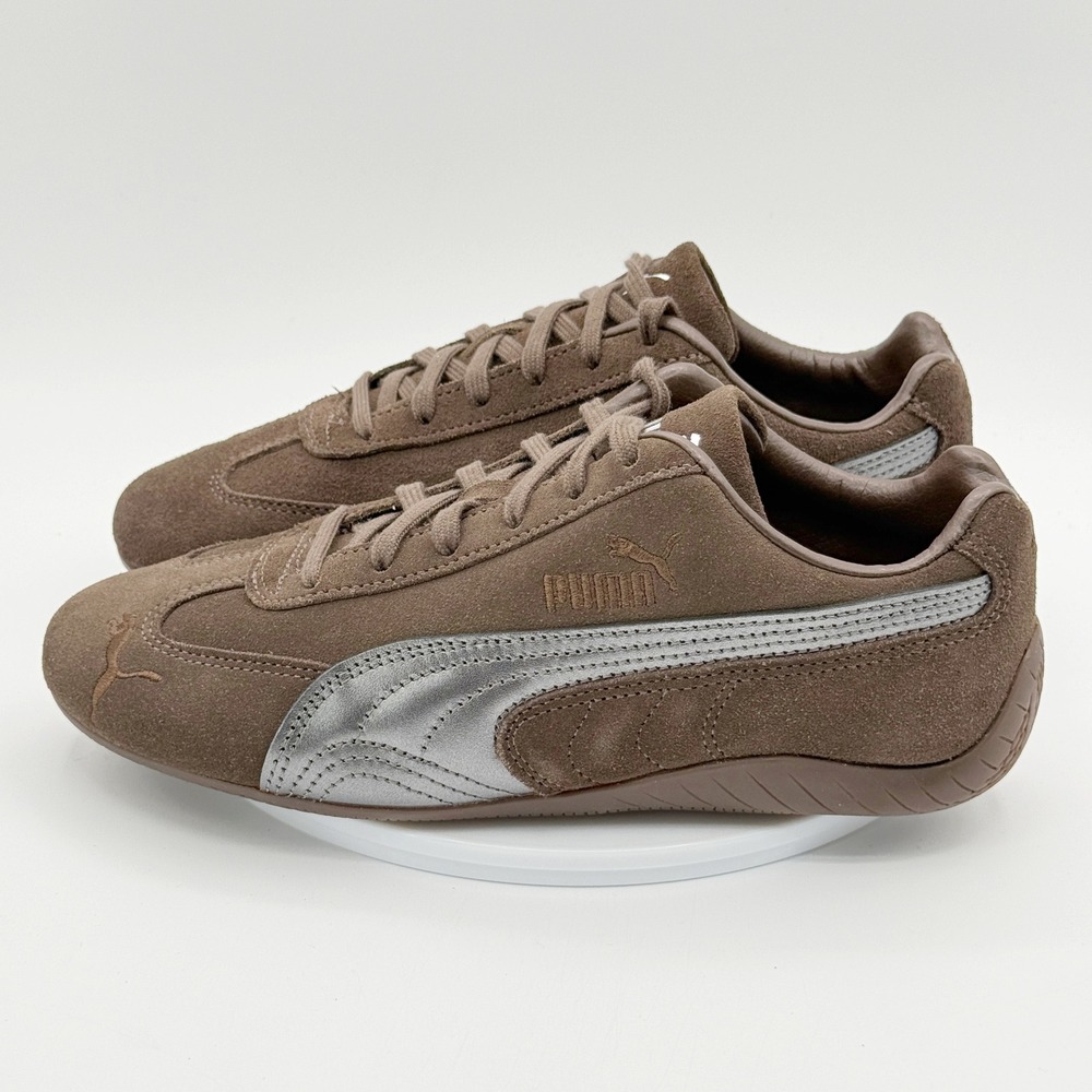 Puma Speed Cat Lux Chocolate Gum Size 7.5 Womens 408718, NEW - Picture 3 of 9